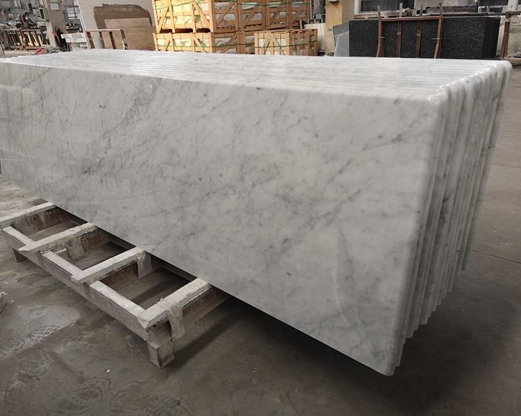 Carrara Beyaz Mermer Mutfak Tezgahı 1