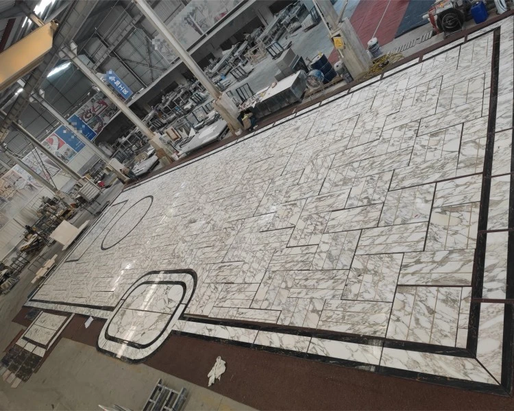 Natural Calacatta Gold Marble Floor Tile Natural Calacatta Gold Marble Floor Tile