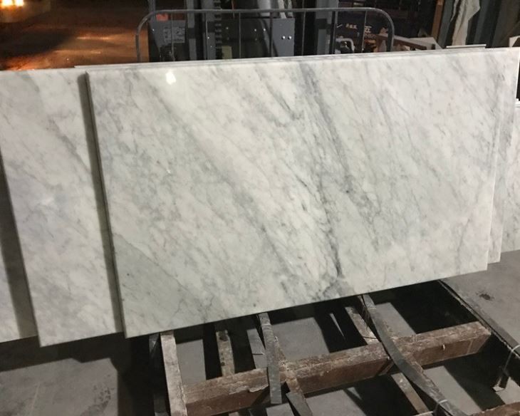 Carrara White Marble Kitchen Countertop (3)
