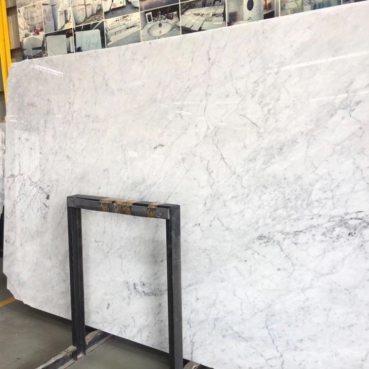 Carrara White Marble Kitchen Countertop (6)