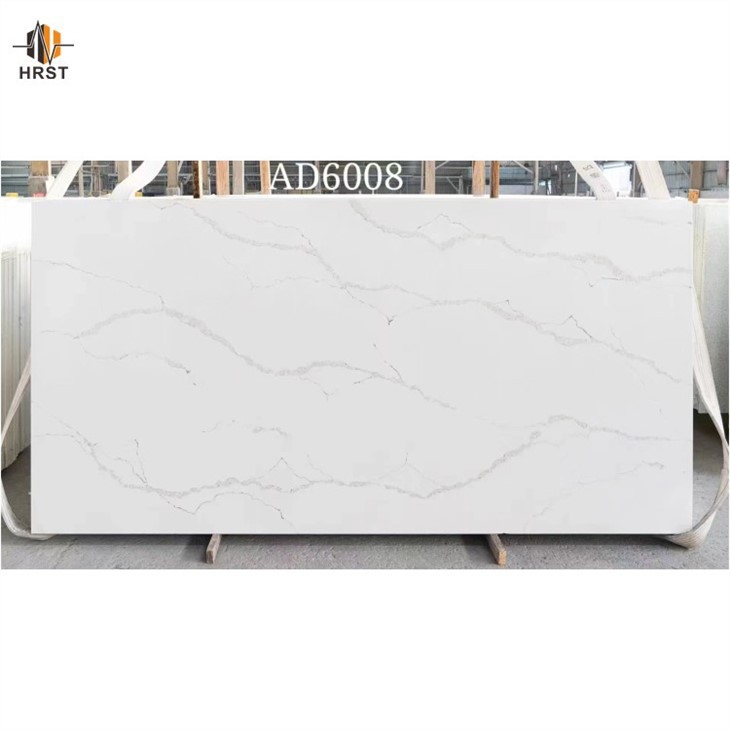 Quartz Calacatta White slab Quartz Calacatta White slab