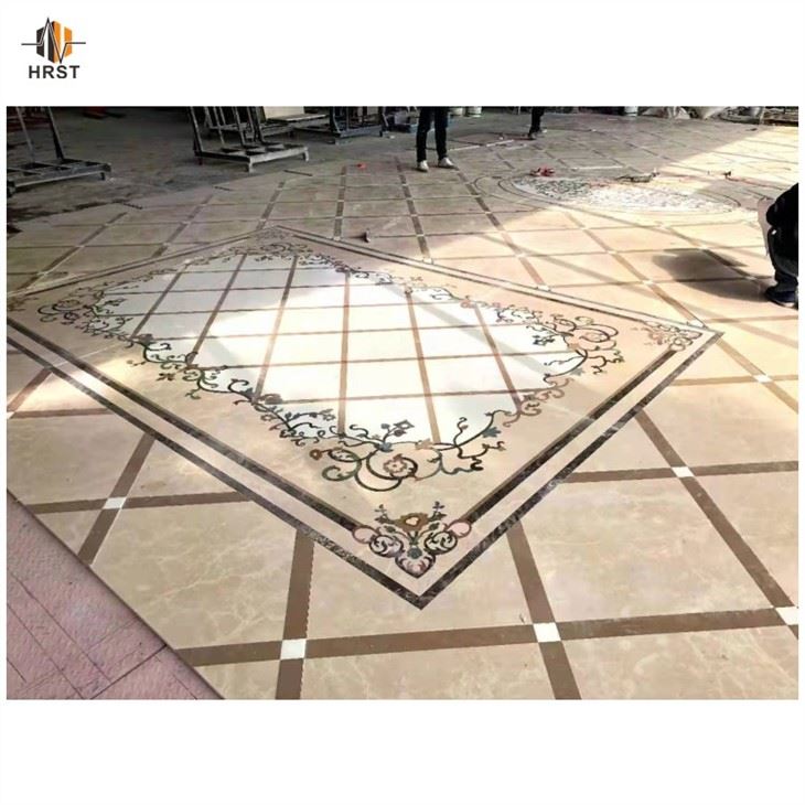 marble water jet medallion marble water jet medallion
