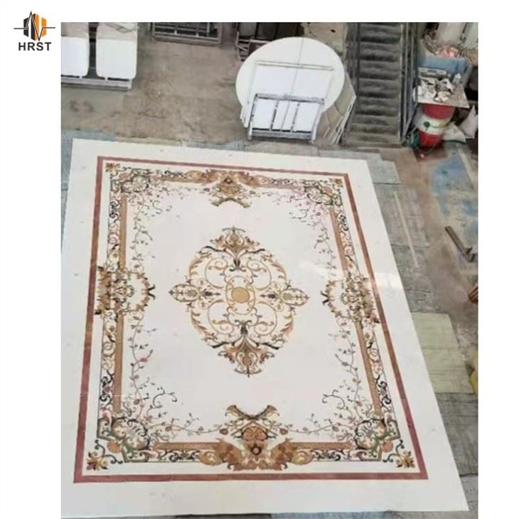 Waterjet STONE Floor Medallions Waterjet STONE Floor Medallions