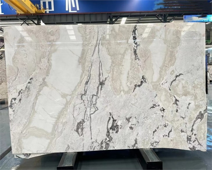 Natural Chinese Dior White Marble Slab Natural Chinese Dior White Marble Slab